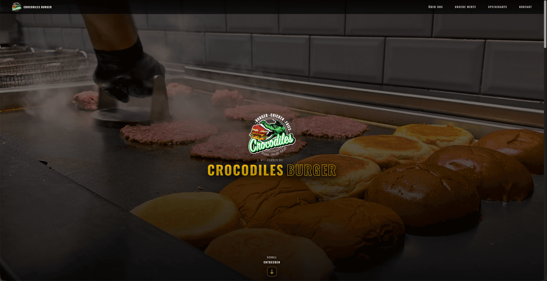 Bild von Crocodiles Website